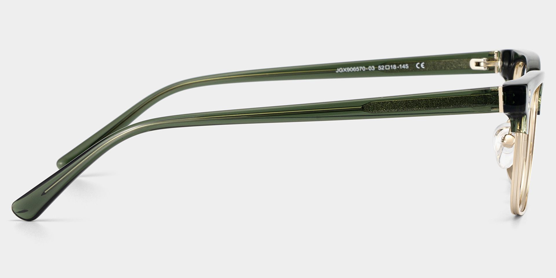 Ryan green browline Frame Glasses Online | ZEELOOL3