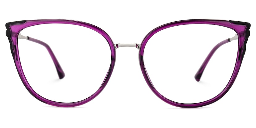 Estrada Cateye Purple Glasses