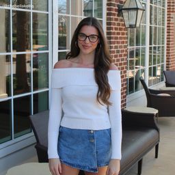 Celeste Black Cat-eye Glasses7