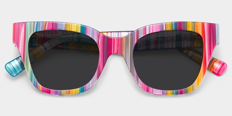 Nereyda Cateye Multicolor Sunglasses