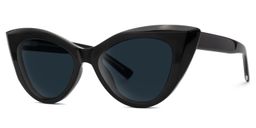 Boucher Cateye Black Sunglasses1