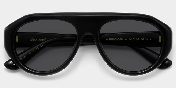 The Aviator Black Aviator Glasses