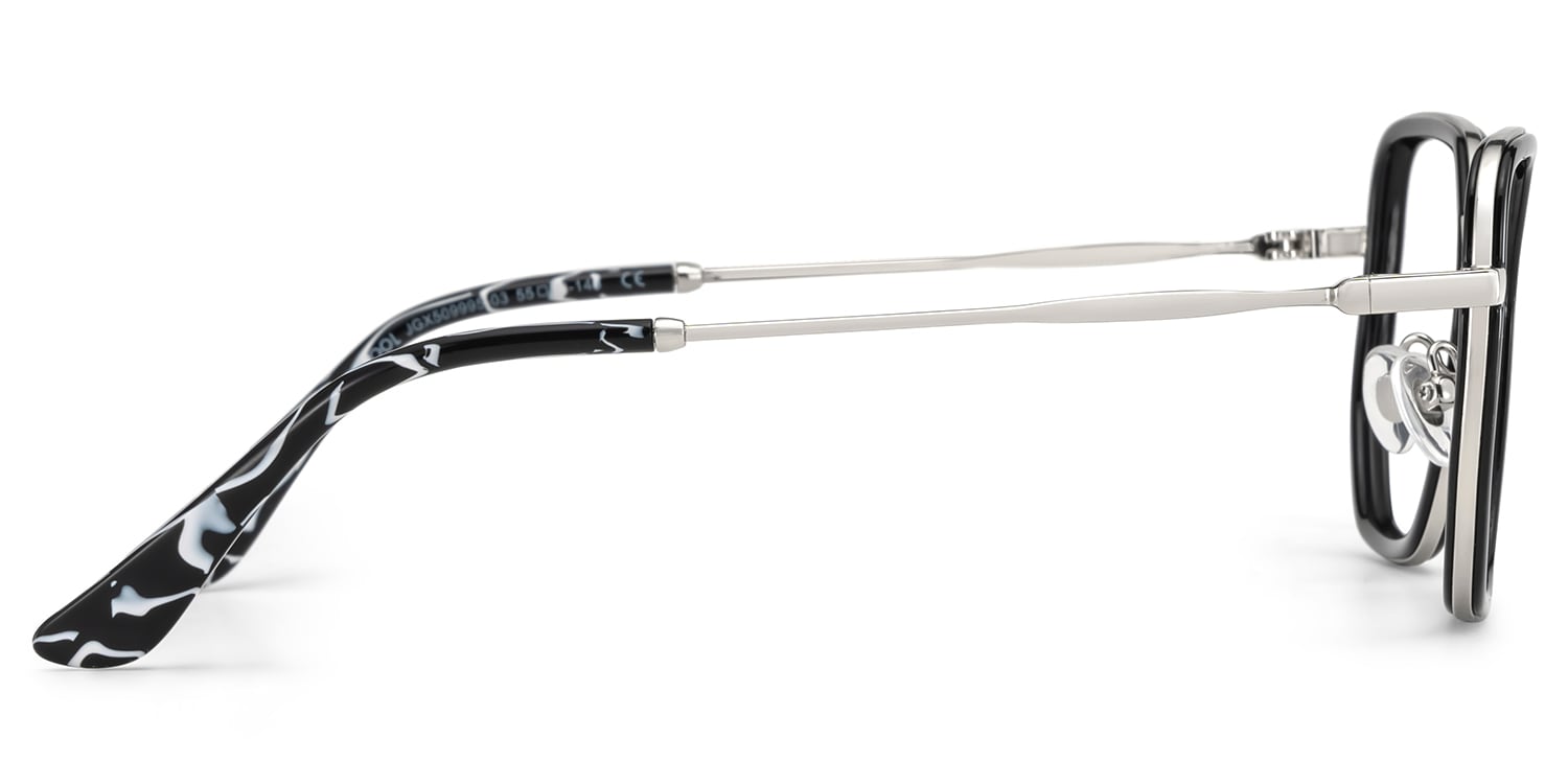 Levi Geometric Black Glasses4