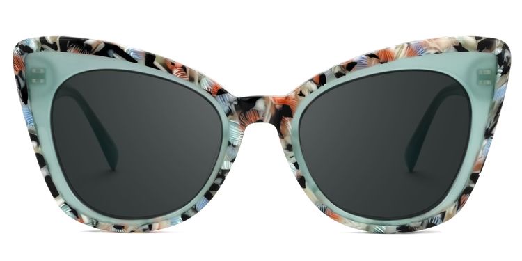 Dunkley Cateye Green Glasses