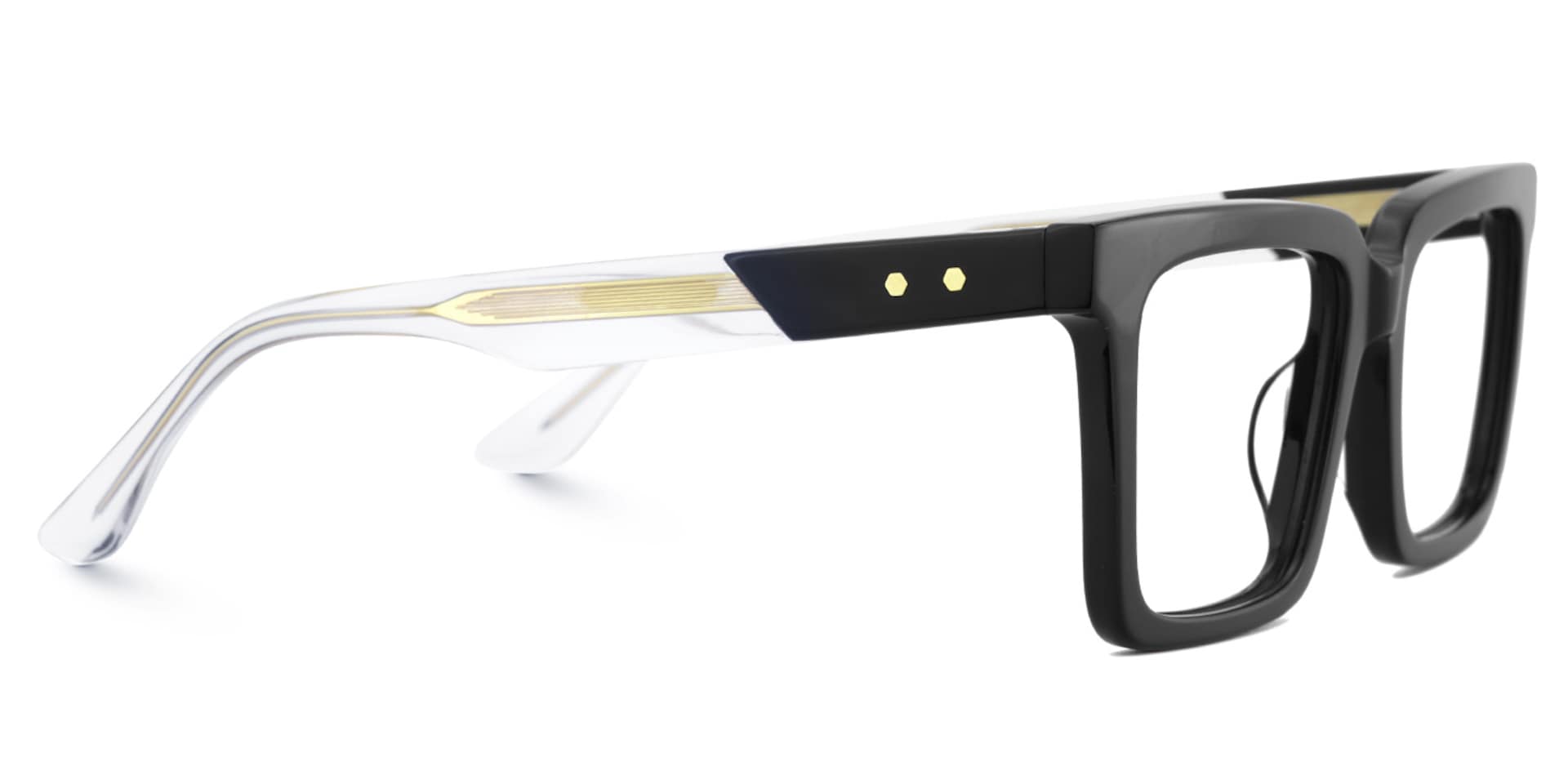 Black Square Frame Glasses - Hattie on Sale | Zeelool4