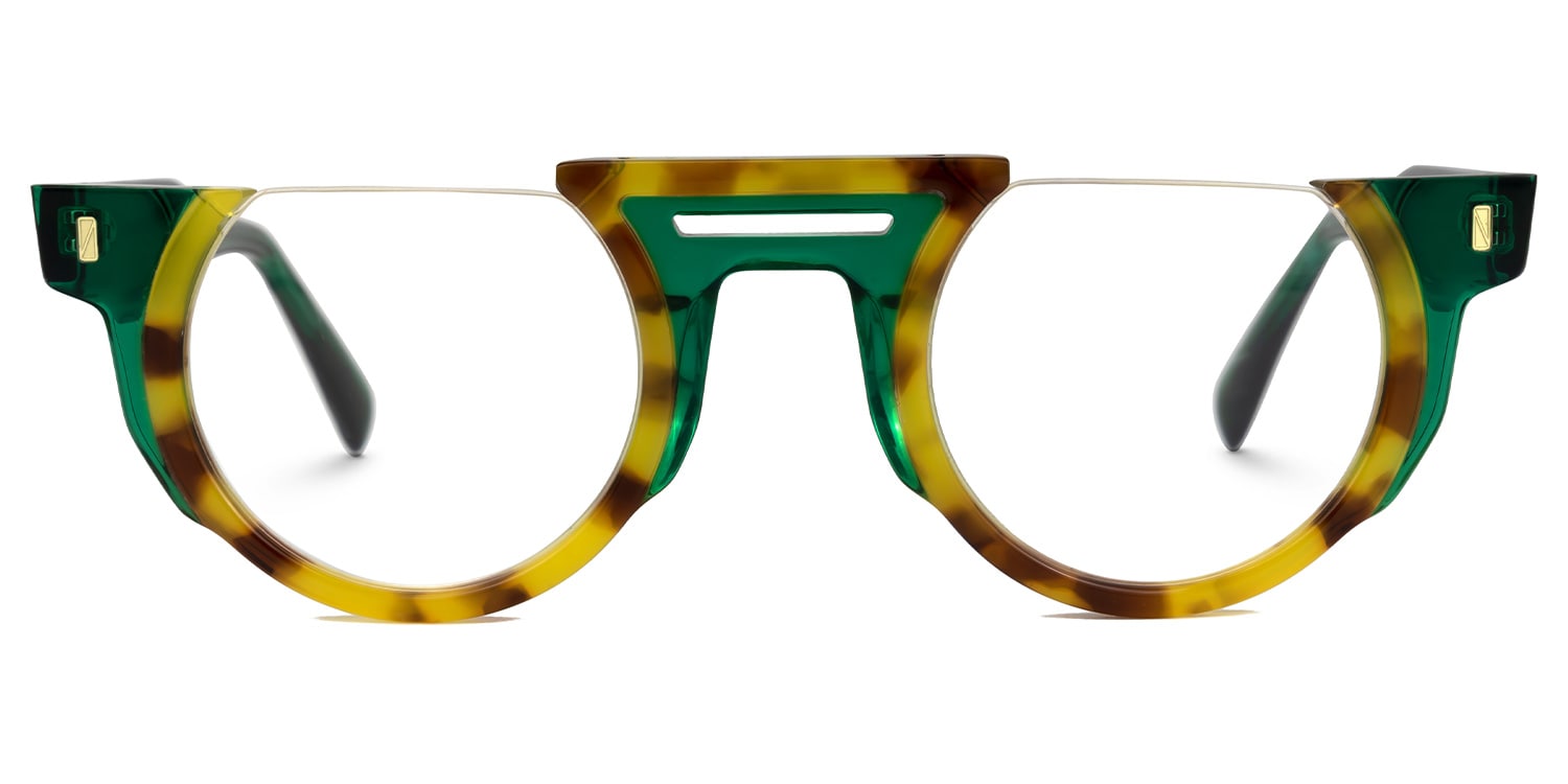 Mastin Round Tortoise Glasses