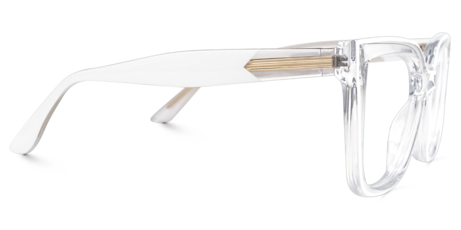 Mirta Square Crystal Eyeglasses with TR90 Frame2