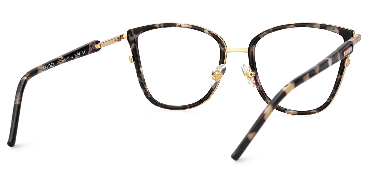 Tortoiseshell Cat Eye Glasses For Women | Zeelool3