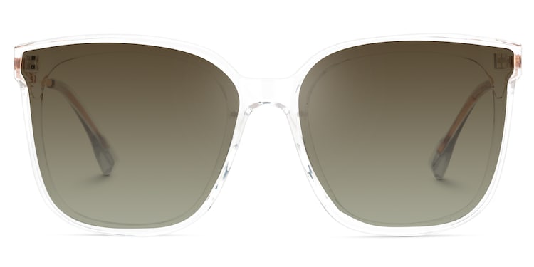 Tammie Square Crystal Sunglasses