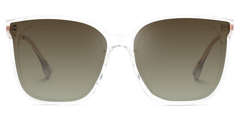 Tammie Square Crystal Sunglasses