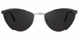 Sydney Cat Eye Black Sunglasses0