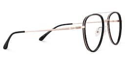 Serrano Avaitor Black Glasses3
