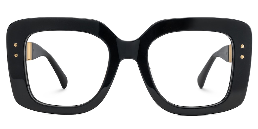 Yary Square Black Glasses