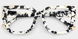 Dax Square cow print Glasses2