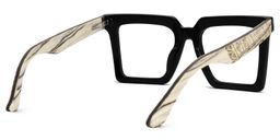 Pierre Square Black Glasses3