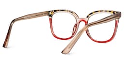 Naomi Square Two-Tone Glasses2