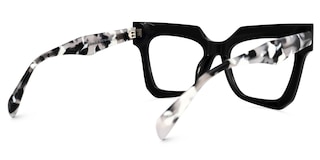 Salaam Square Black Glasses3