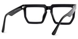 Daniela Gray Rectangle Glasses4