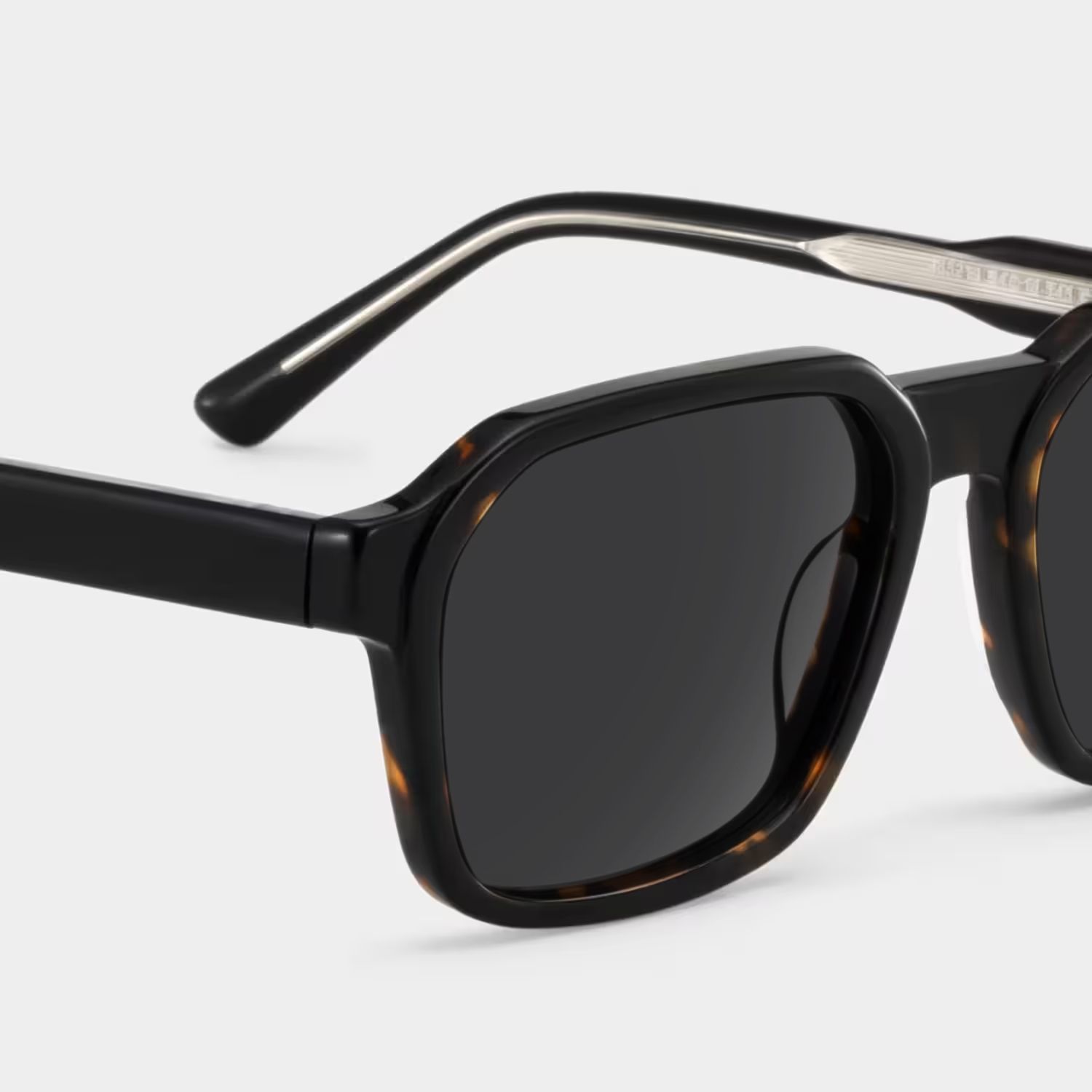 Arden Rectangle Tortoise Frame Eyeglasses for Man| ZEELOOL4