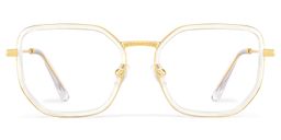 Levi Geometric Gold Glasses1