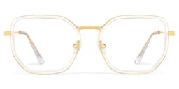 Levi Geometric Gold Glasses1