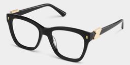 Mae Square Black Glasses3