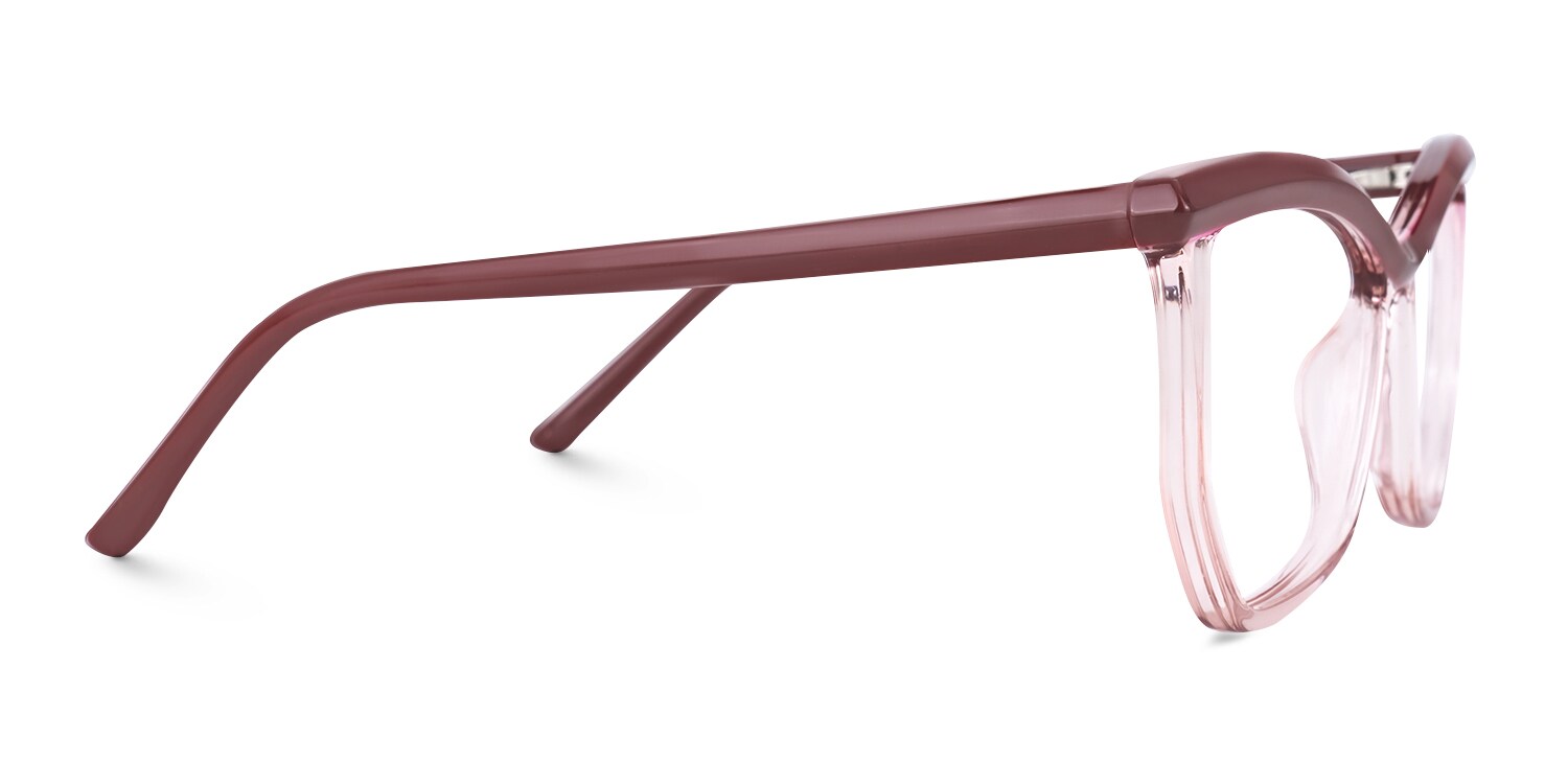 Cateye Tonka Pink Glasses on sale -Zeelool Glasses
