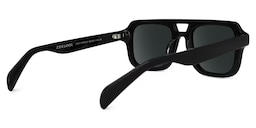 Ismail Aviator Black Glasses3