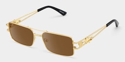 Eric Aviator Gold Glasses2
