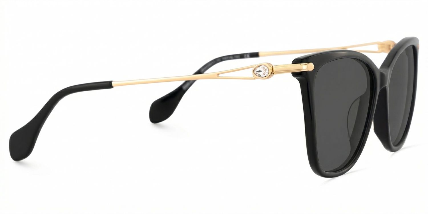 Westley Mixed Black Butterfly Frame Sunglasses | ZEELOOL3