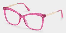 Isaebella Bright-Pink Butterfly Glasses2