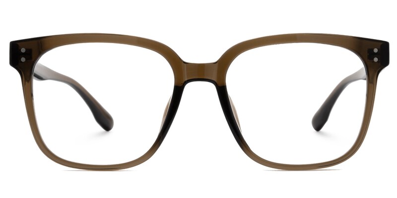 Oglesby Square Brown Glasses