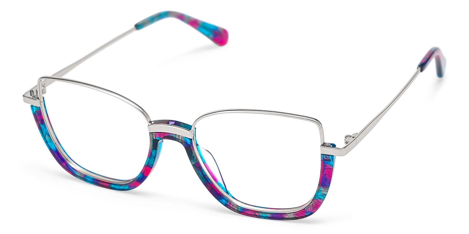 Coleman Eyeglasses in Square Colorful Frame | Zeelool3