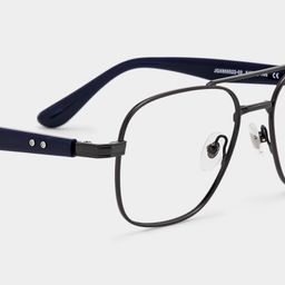 Anderson Aviator Black Glasses5