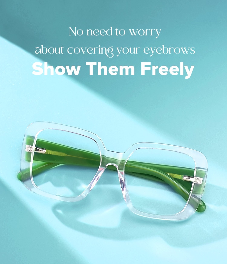 Rectangle Jervis Crystal Glasses deals Zeelool Glasses