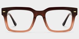 Benjamin Rectangle Two-tone Glasses1