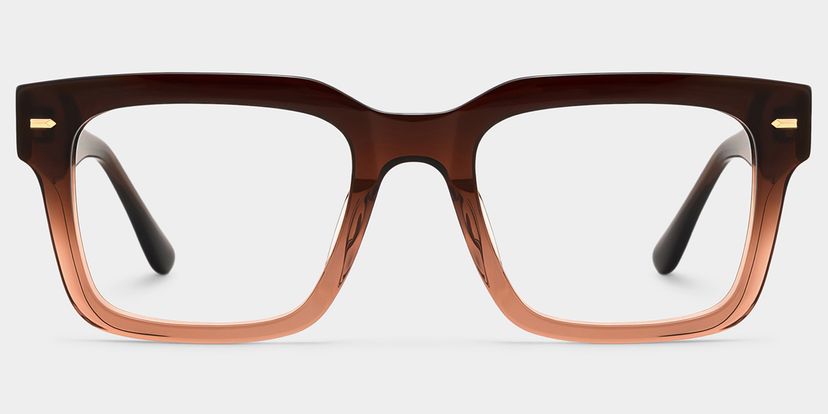 Benjamin Rectangle Two-tone Glasses