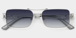 Eric Aviator Silver Glasses1