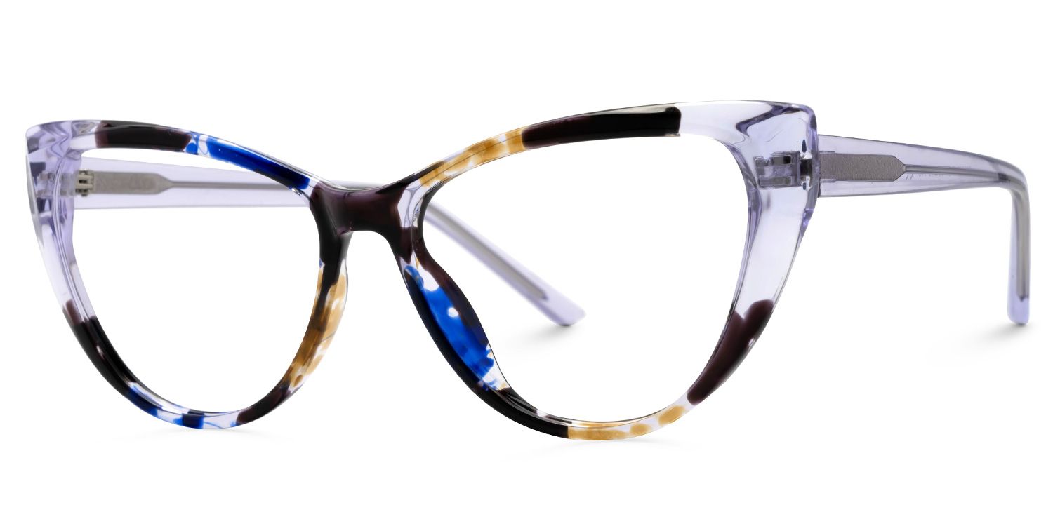 Tarun Cateye Floral Glasses | Zeelool Glasses1