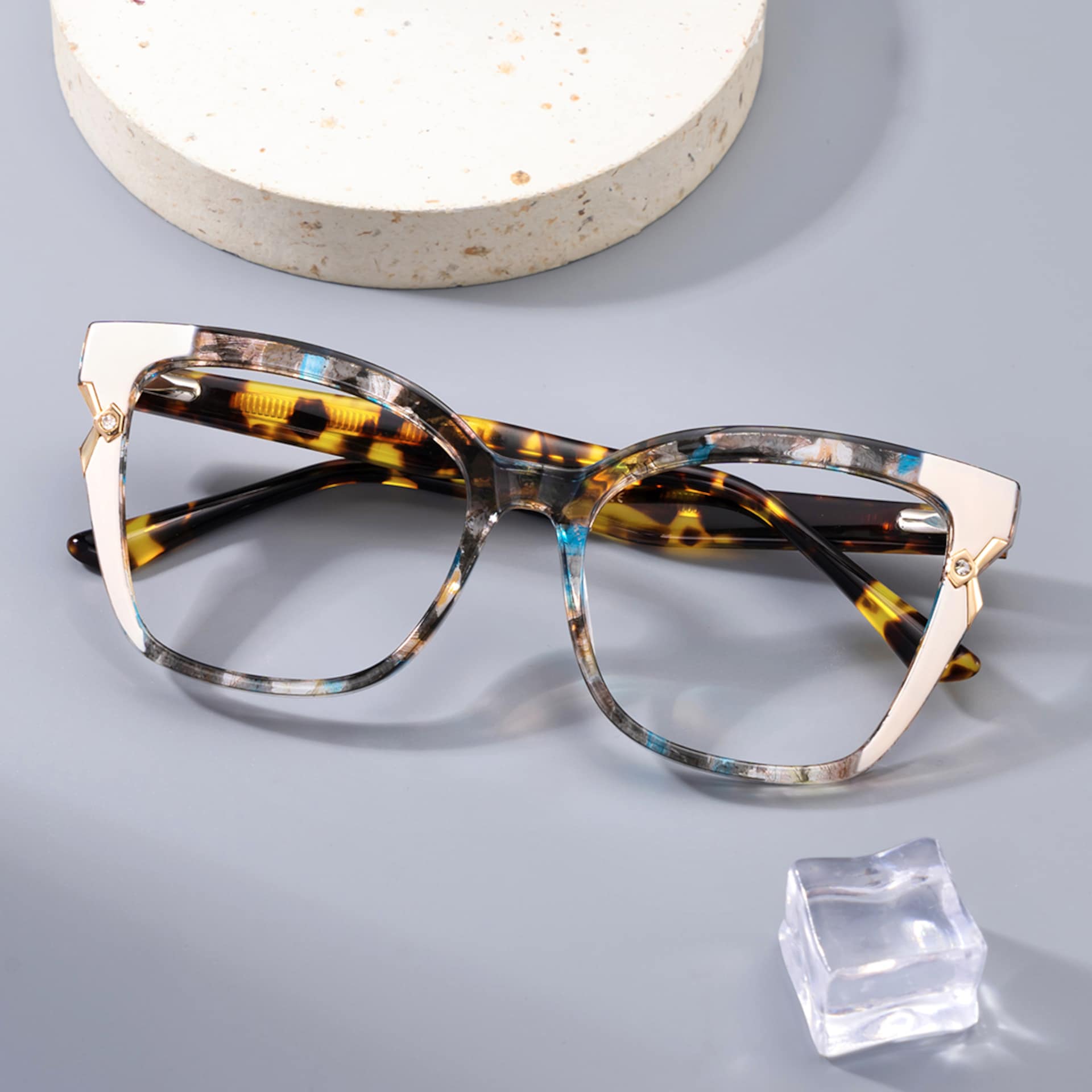 Women's Floral Cat Eye Shape Eyeglasses Online | Zeelool1
