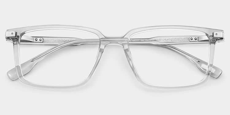 Cyrus Rectangle Gray Glasses