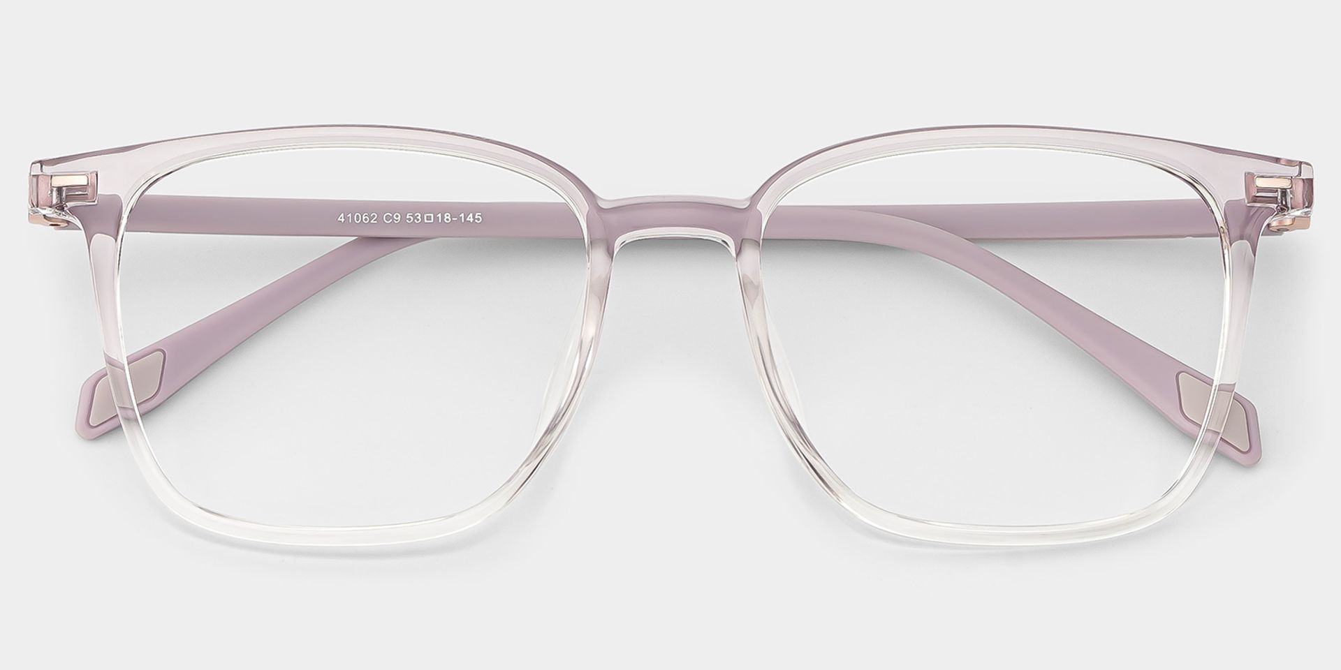 Charles Pink Square Frame Glasses for Women | ZEELOOL2