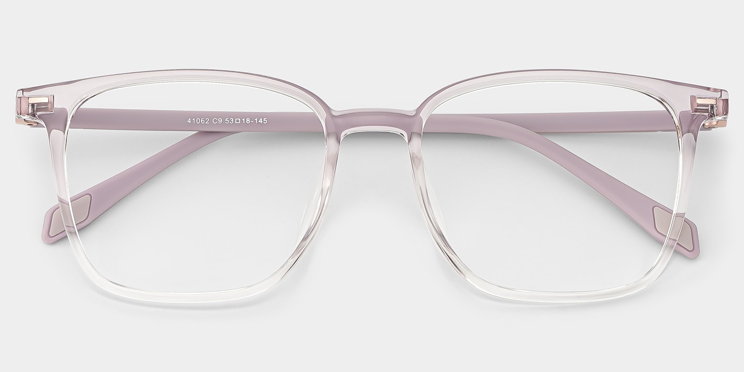 Charles Square Pink Glasses