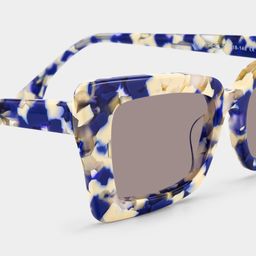 Newell Rectangle Blue-Floral Glasses4