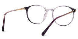 Hodges Round Purple Glasses3