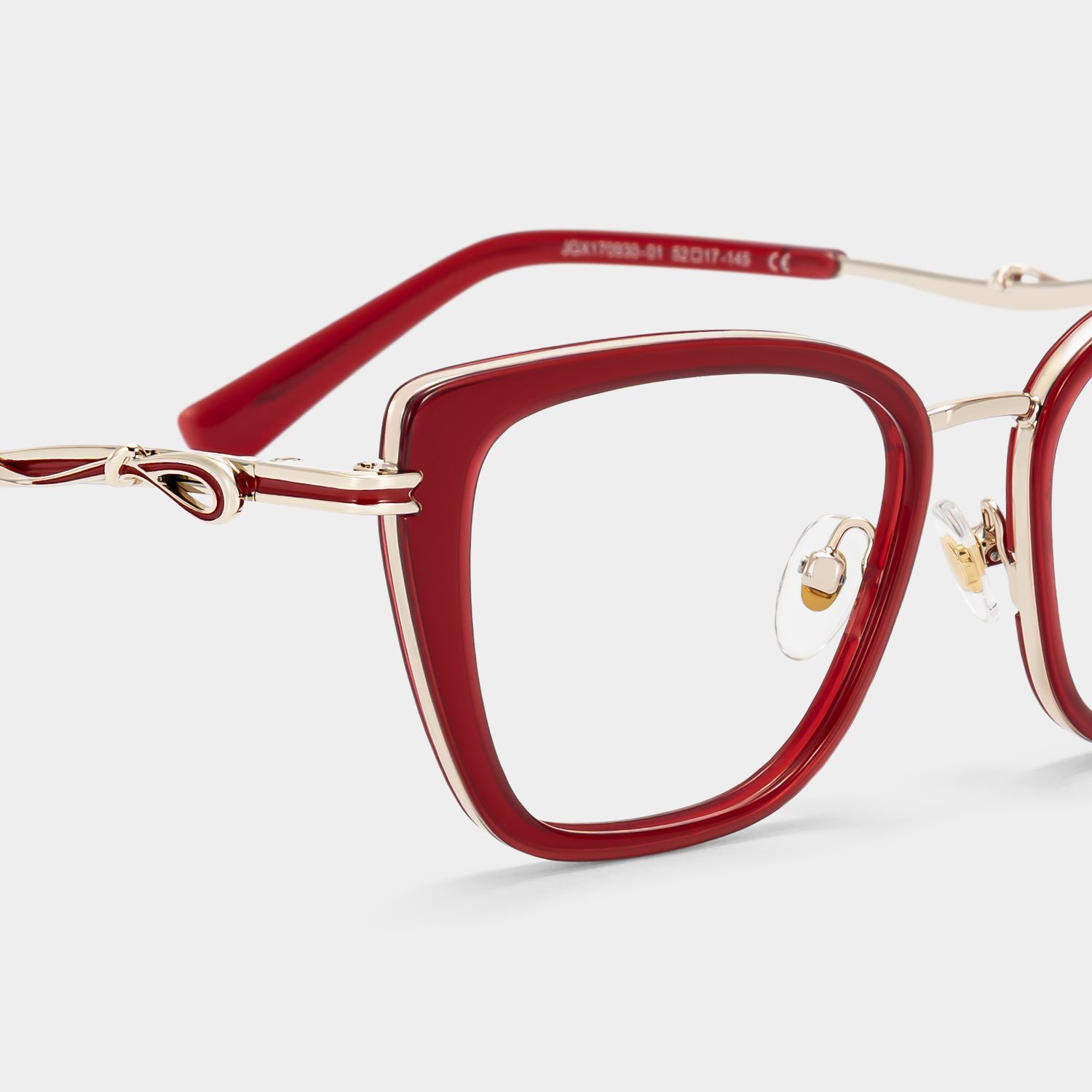 Veronica Red Cat-Eye Glasses | ZEELOOL5