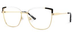 Gibbons Square Black White Glasses3