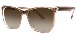 Libby Geometric Brown Glasses1