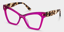 Senica Purple Cat eye Glasses3