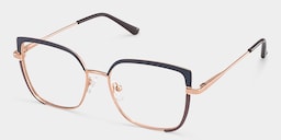 Grasso Square Two-Tone Glasses2